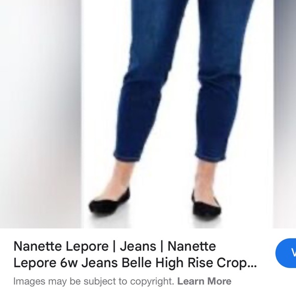 High-Waisted Blue Jeans - Picture 15 of 15